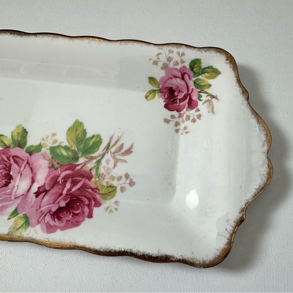 Vintage Royal Albert Serving Plate - American Beauty - Picture 2 of 7